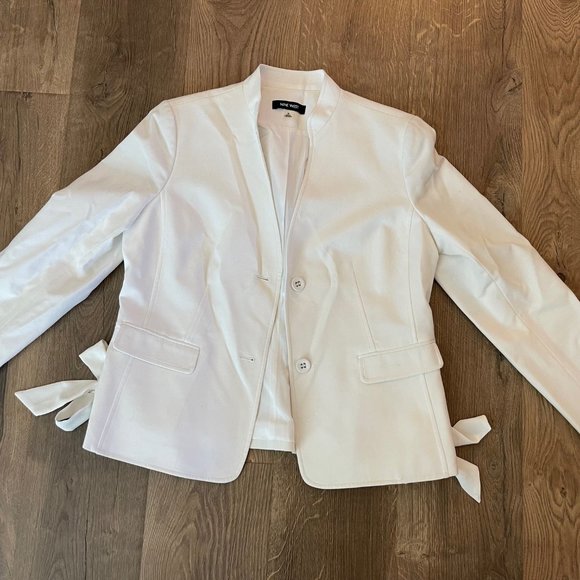 Nine West White Blazer